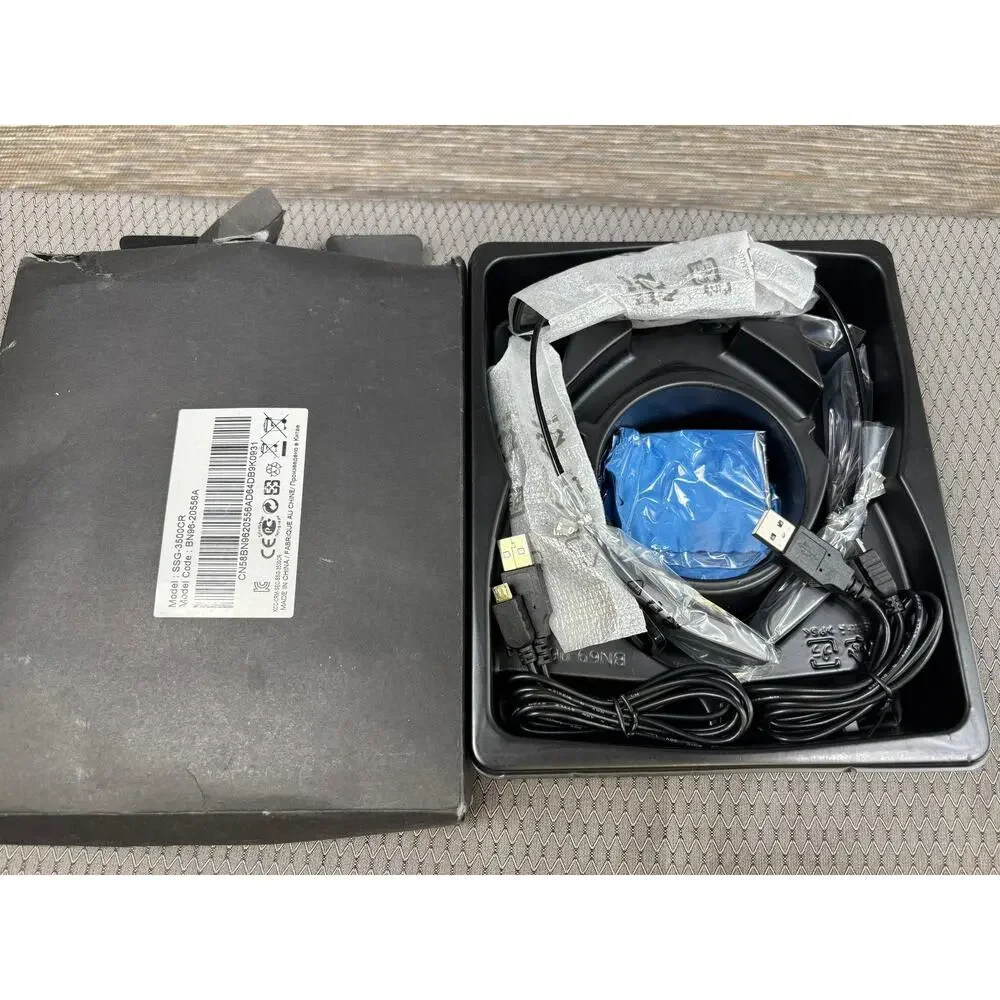 Samsung SSG-3500CR 3D Active Glasses Kit Set USB Charging Cradle Black TV